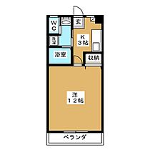 コーポ南木10  ｜ 栃木県宇都宮市御幸ケ原町（賃貸マンション1K・1階・32.81㎡） その2