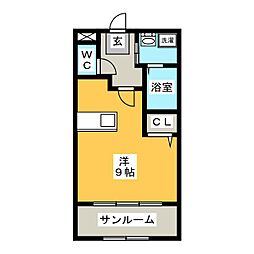 間取図画像 ワンルーム