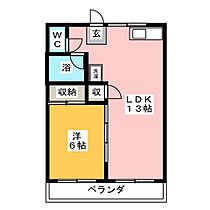 コーポルミエール  ｜ 群馬県前橋市下細井町（賃貸アパート1LDK・1階・37.67㎡） その2