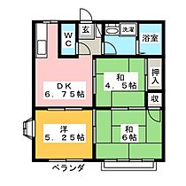 インフォレスト  ｜ 群馬県前橋市川原町１丁目（賃貸アパート3DK・1階・48.60㎡） その2