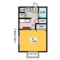 中嶋ハイツ  ｜ 群馬県高崎市筑縄町（賃貸アパート1K・2階・29.70㎡） その2