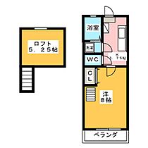 アンジュ  ｜ 群馬県高崎市寺尾町（賃貸アパート1K・2階・25.52㎡） その2