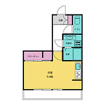 ステンルークス  ｜ 群馬県高崎市双葉町（賃貸アパート1R・1階・30.25㎡） その2