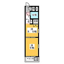 エトワール本庄第1  ｜ 埼玉県本庄市駅南２丁目（賃貸マンション1DK・2階・23.47㎡） その2