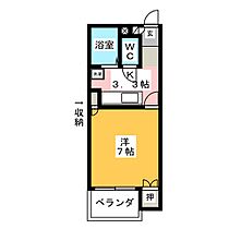 エクセラン高崎東  ｜ 群馬県高崎市上滝町（賃貸アパート1K・2階・23.18㎡） その2