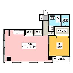 STyLE9 1LDKの間取図画像