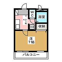 ラヴィルユウゼン  ｜ 群馬県伊勢崎市除ケ町（賃貸マンション1K・2階・22.80㎡） その2