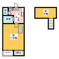 ミタホーム韮塚  ｜ 群馬県伊勢崎市韮塚町（賃貸アパート1K・2階・35.64㎡） その2