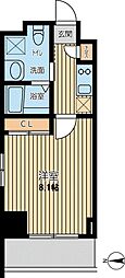 S-FORT小田原栄町 1Kの間取図画像