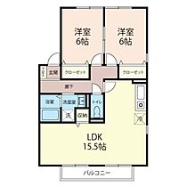 リバーハイツタカハシＡ 101 ｜ 埼玉県三郷市栄1丁目（賃貸アパート2LDK・1階・62.00㎡） その2