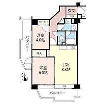 グリーンパーク早稲田4フェアウィンド 302 ｜ 埼玉県三郷市早稲田7丁目12-20（賃貸マンション2LDK・3階・44.55㎡） その2