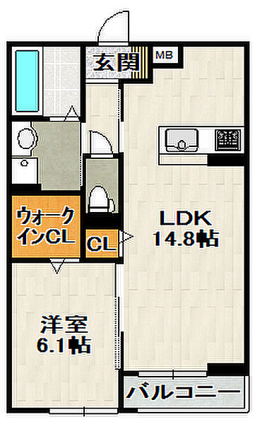 ミツボシヤマモトビレッジ 103｜兵庫県宝塚市山本丸橋2丁目(賃貸アパート1LDK・1階・50.02㎡)の写真 その2