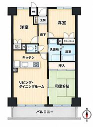 スタジオーネ郡山 3LDKの間取図画像