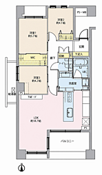 ライオンズスクエア用賀 3LDKの間取図画像