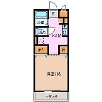 グランドゥール城西 2I ｜ 三重県四日市市伊倉1丁目1-37（賃貸マンション1K・2階・25.80㎡） その2