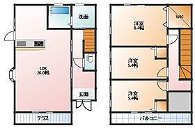 川北富田貸家  ｜ 三重県四日市市富田1丁目21-3（賃貸一戸建3LDK・1階・103.00㎡） その2