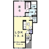 グレイスＫ　楠　Ｂ 102 ｜ 三重県四日市市楠町北五味塚1699番地1（賃貸アパート1LDK・1階・50.06㎡） その2