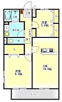 キャッスル27 202 ｜ 三重県四日市市茂福町27-5（賃貸マンション2LDK・2階・65.16㎡） その2