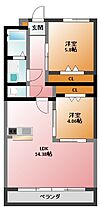 S-FORT四日市arcam 502 ｜ 三重県四日市市元町（賃貸マンション2LDK・5階・62.01㎡） その2