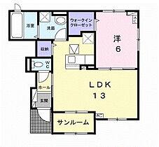 ラフォーレ川尻 105 ｜ 三重県四日市市川尻町1929番地1（賃貸アパート1LDK・1階・50.42㎡） その2