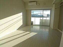 スペースシップII青砥 2階1Kのリビング/ダイニング