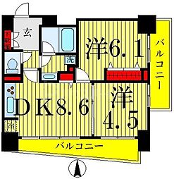 間取図画像 2DK