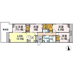 間取図画像 4LDK