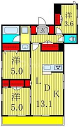 il cane N 3LDKの間取図画像