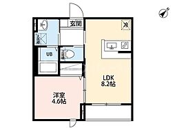 robot home 瑞江 1LDKの間取図画像