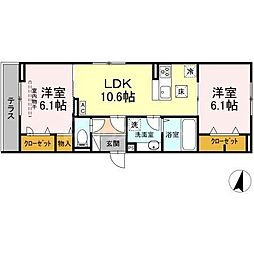 カサベルテ鹿骨 1階/-