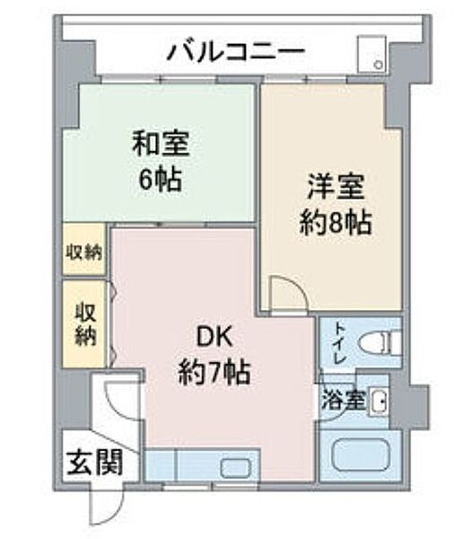 浅野ビル 605｜愛知県名古屋市名東区一社１丁目(賃貸マンション3DK・6階・56.70㎡)の写真 その2