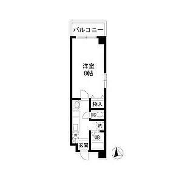 サンスパーク 301｜愛知県名古屋市千種区春岡１丁目(賃貸マンション1K・3階・24.04㎡)の写真 その2