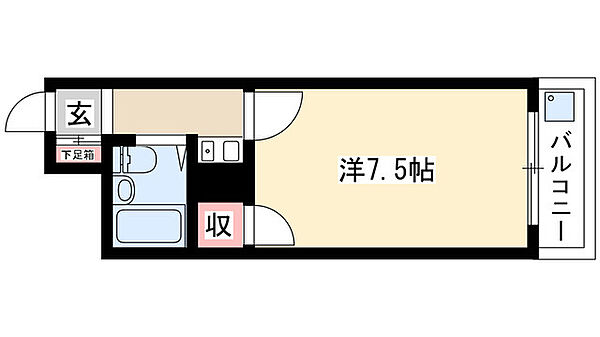 サンハイツ喜多山(ZEROセレブ対応) 403｜愛知県名古屋市守山区大谷町(賃貸マンション1K・4階・19.44㎡)の写真 その2