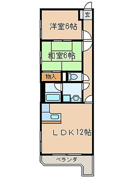 ロワールパークII 401｜愛知県名古屋市守山区藪田町(賃貸マンション3LDK・3階・65.70㎡)の写真 その2