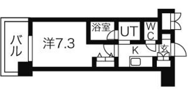 アーデン上社 604｜愛知県名古屋市名東区社口２丁目(賃貸マンション1K・6階・24.82㎡)の写真 その2