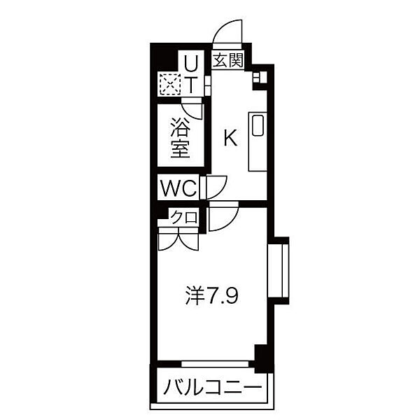 シティライフ今池南 107｜愛知県名古屋市千種区今池南(賃貸マンション1K・1階・24.98㎡)の写真 その2