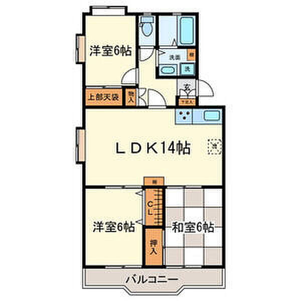 一社デューゼ 301｜愛知県名古屋市名東区亀の井２丁目(賃貸マンション3LDK・3階・66.78㎡)の写真 その2