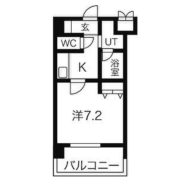 アーデン上社 511｜愛知県名古屋市名東区社口２丁目(賃貸マンション1K・5階・24.82㎡)の写真 その2