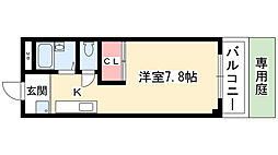 レイクサイドヴィラ 1SKの間取図画像