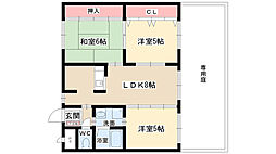 アイコート 3LDKの間取図画像