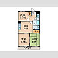 パティオ杁ヶ池2階5.7万円