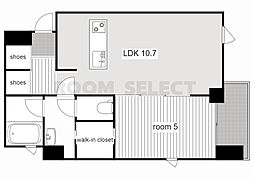 レジデンスT・L庄内通 1LDKの間取図画像
