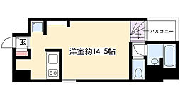 S-FORT六番町 ワンルームの間取図画像