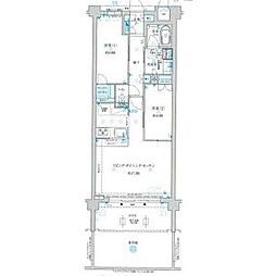 ドルチェヴィータ名古屋則武 3LDKの間取図画像