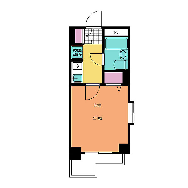 ライオンズマンション千種南 ｜愛知県名古屋市千種区今池１丁目(賃貸マンション1K・7階・24.03㎡)の写真 その2