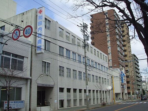 画像28:病院「和田内科まで890m」
