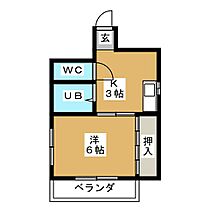 小川マンション 20A ｜ 愛知県名古屋市千種区若水３丁目（賃貸マンション1K・2階・23.00㎡） その2