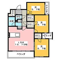 ユング城山  ｜ 愛知県名古屋市千種区西崎町２丁目（賃貸マンション3LDK・3階・77.56㎡） その2