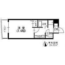 愛知県名古屋市千種区内山２丁目（賃貸マンション1K・4階・24.00㎡） その2