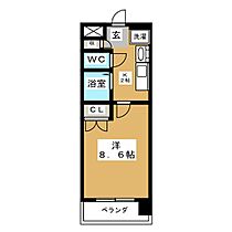 愛知県名古屋市千種区今池３丁目（賃貸マンション1K・7階・24.33㎡） その2